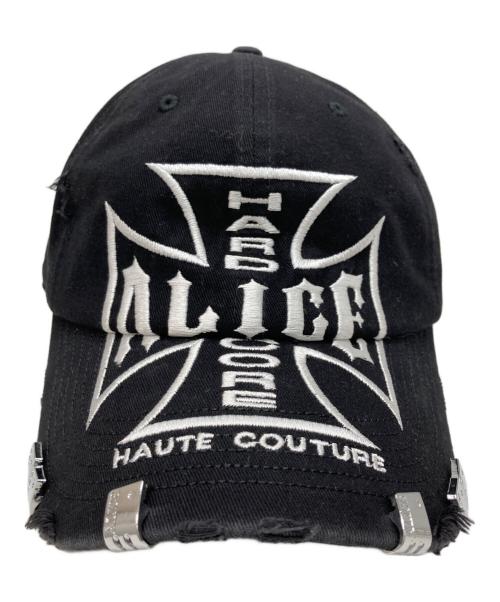 alicehollywood（アリス ハリウッド）alicehollywood (アリス ハリウッド) キャップ ブラック サイズ:-の古着・服飾アイテム