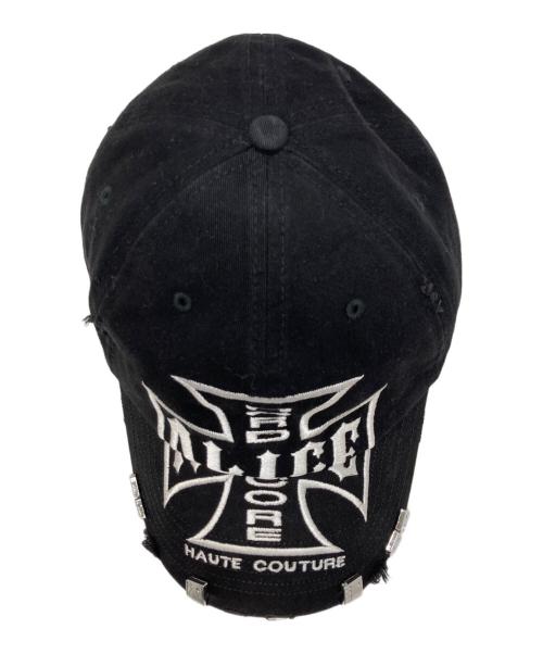 alicehollywood（アリス ハリウッド）alicehollywood (アリス ハリウッド) キャップ ブラック サイズ:-の古着・服飾アイテム