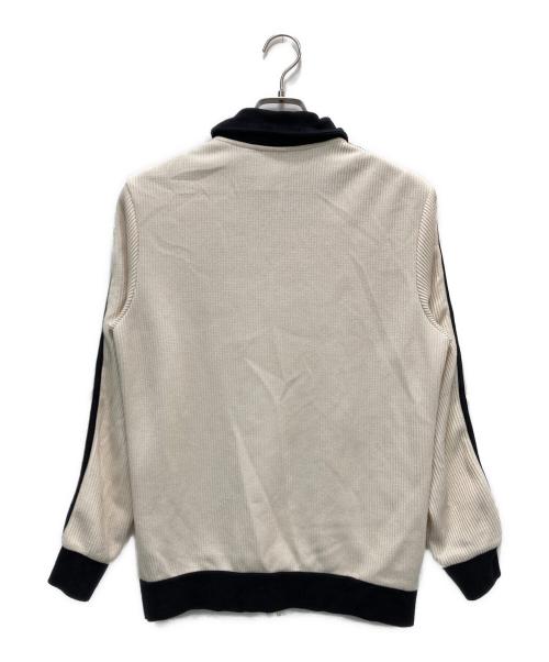 adidas（アディダス）adidas (アディダス) アディカラー クラシック ワッフル ベッケンバウアー トラックジャケット ベージュ サイズ:Mの古着・服飾アイテム