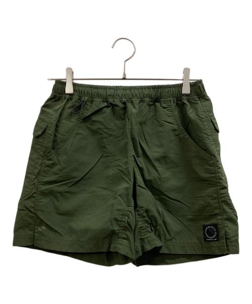 山と道（ヤマトミチ）山と道 (ヤマトミチ) ハーフパンツ グリーン サイズ:Sの古着・服飾アイテム