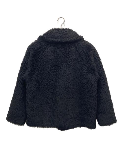 edition（エディション）edition (エディション) ウールボアショートコート ブラック サイズ:36の古着・服飾アイテム