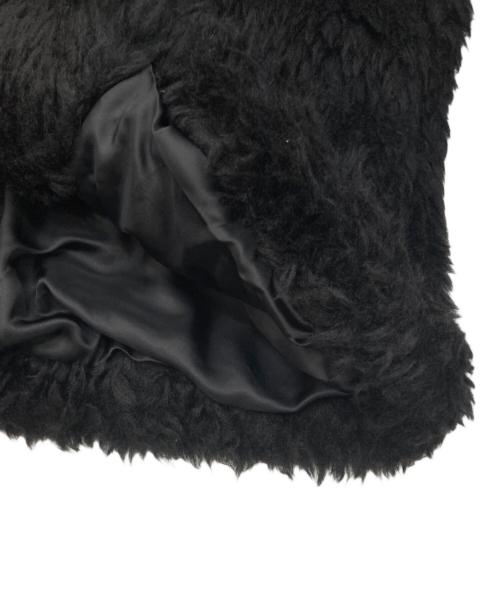 edition（エディション）edition (エディション) ウールボアショートコート ブラック サイズ:36の古着・服飾アイテム