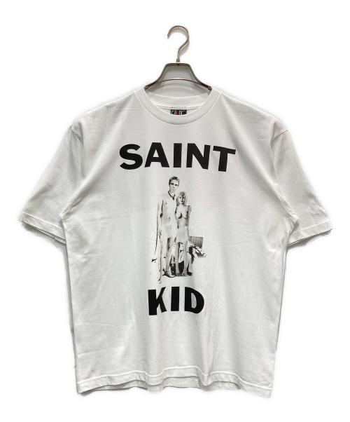 SAINT MICHAEL（セントマイケル）SAINT MICHAEL (セントマイケル) The Kid Laroi SS TEE ホワイト サイズ:XLの古着・服飾アイテム