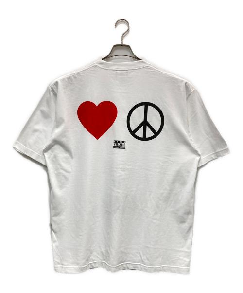 SAINT MICHAEL（セントマイケル）SAINT MICHAEL (セントマイケル) The Kid Laroi SS TEE ホワイト サイズ:XLの古着・服飾アイテム