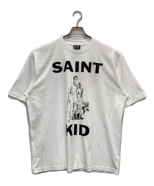 SAINT MICHAEL（セントマイケル）SAINT MICHAEL (セントマイケル) The Kid Laroi SS TEE ホワイト サイズ:XLの古着・服飾アイテム