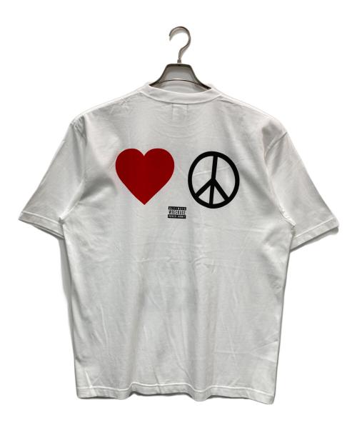 SAINT MICHAEL（セントマイケル）SAINT MICHAEL (セントマイケル) The Kid Laroi SS TEE ホワイト サイズ:XLの古着・服飾アイテム