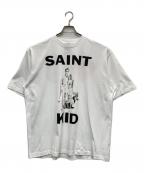 SAINT MICHAELセントマイケル）の古着「The Kid Laroi SS TEE」｜ホワイト