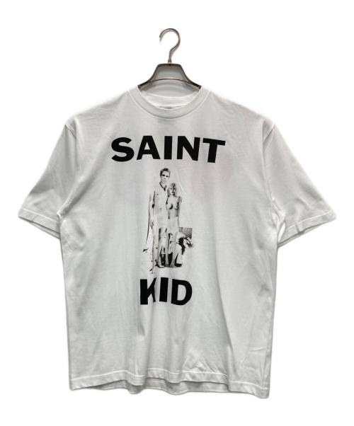 SAINT MICHAEL（セントマイケル）SAINT MICHAEL (セントマイケル) The Kid Laroi SS TEE ホワイト サイズ:XLの古着・服飾アイテム