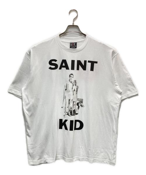 SAINT MICHAEL（セントマイケル）SAINT MICHAEL (セントマイケル) The Kid Laroi SS TEE ホワイト サイズ:XLの古着・服飾アイテム