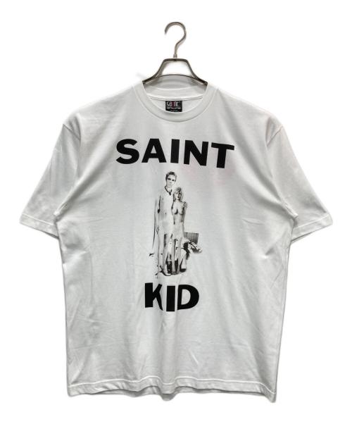 SAINT MICHAEL（セントマイケル）SAINT MICHAEL (セントマイケル) The Kid Laroi SS TEE ホワイト サイズ:XLの古着・服飾アイテム