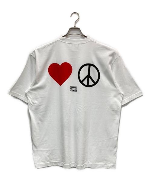 SAINT MICHAEL（セントマイケル）SAINT MICHAEL (セントマイケル) The Kid Laroi SS TEE ホワイト サイズ:XLの古着・服飾アイテム