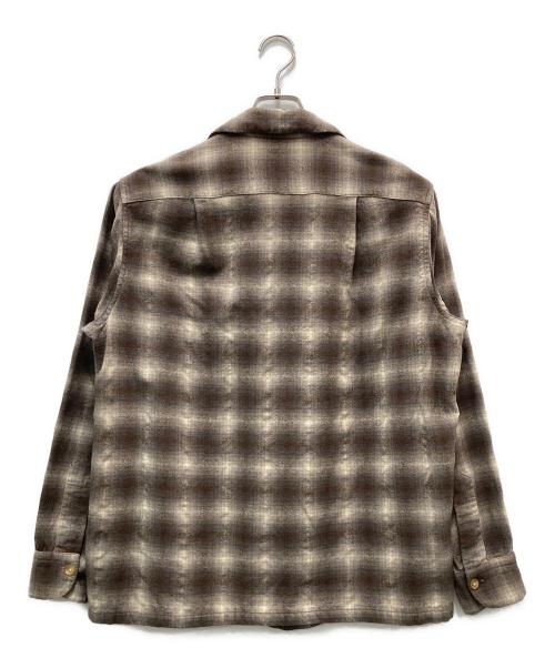 PENDLETON（ペンドルトン）PENDLETON (ペンドルトン) チェックシャツ ブラウン サイズ:Lの古着・服飾アイテム