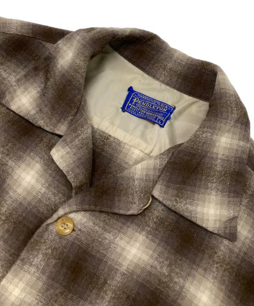 PENDLETON（ペンドルトン）PENDLETON (ペンドルトン) チェックシャツ ブラウン サイズ:Lの古着・服飾アイテム