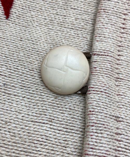 UHURU（ウフル）UHURU (ウフル) ジャガードベスト ベージュ サイズ:FREEの古着・服飾アイテム