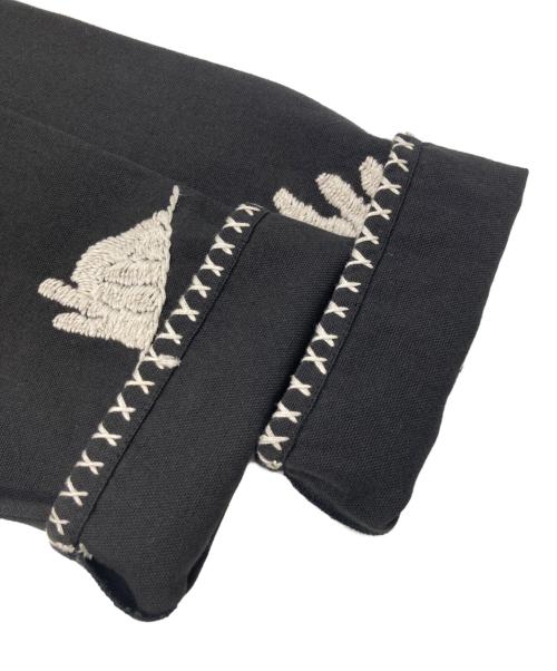 dahl'ia（ダリア）dahl'ia (ダリア) エンブロイダリ― シャツジャケット グレー サイズ:FREEの古着・服飾アイテム