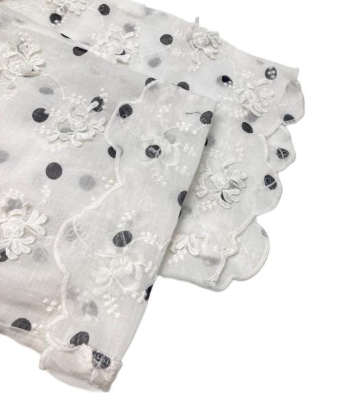 crinkle（クリンクル）crinkle (クリンクル) シアーイージーパンツ ホワイト サイズ:FREEの古着・服飾アイテム