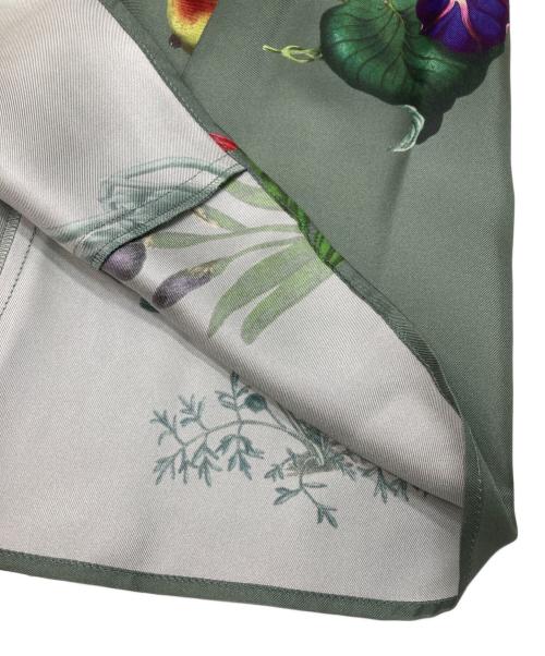 CABAN（キャバン）CABAN (キャバン) BLOOMIN' ART プリントロングワンピース グリーン サイズ:XSの古着・服飾アイテム