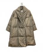 MaxMaraマックスマーラ）の古着「中綿ショールカラーコート」｜ベージュ