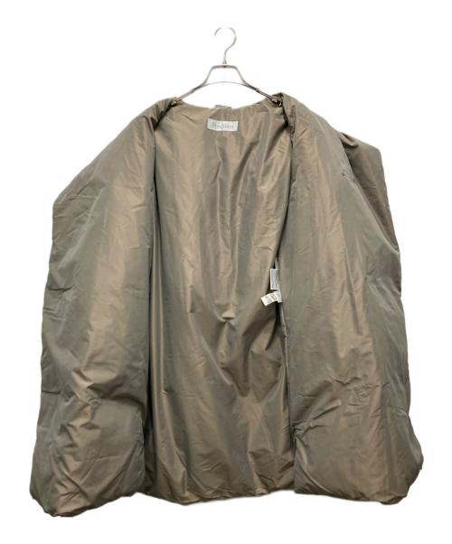 MaxMara（マックスマーラ）MaxMara (マックスマーラ) 中綿ショールカラーコート ベージュ サイズ:40の古着・服飾アイテム