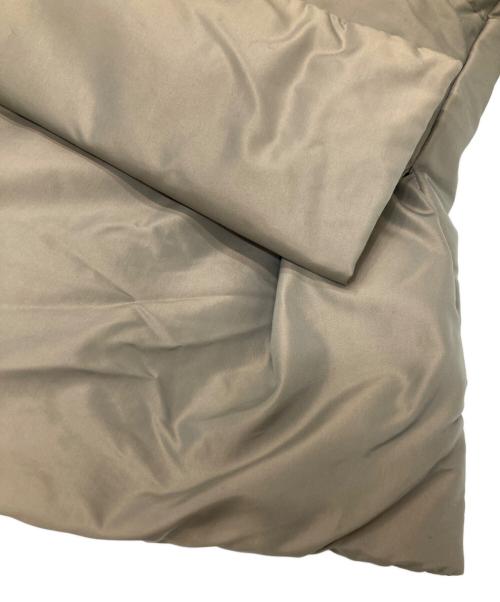 MaxMara（マックスマーラ）MaxMara (マックスマーラ) 中綿ショールカラーコート ベージュ サイズ:40の古着・服飾アイテム