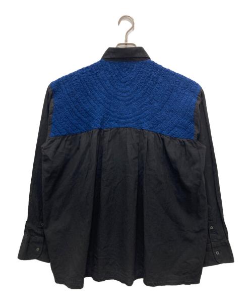 Leh（レー）LEH (レー) Beading Embroidery Shirts ブラック サイズ:Mの古着・服飾アイテム