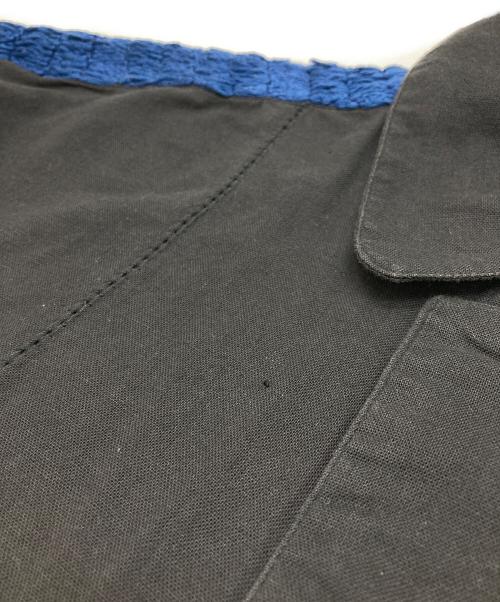 Leh（レー）LEH (レー) Beading Embroidery Shirts ブラック サイズ:Mの古着・服飾アイテム