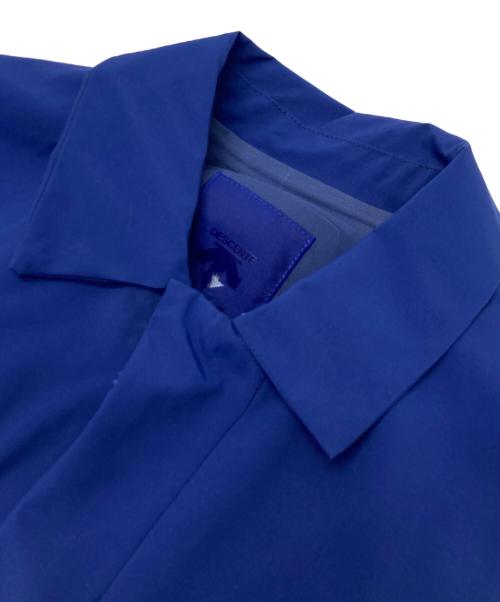 DESCENTE（デサント）DESCENTE (デサント) SCHEMATECH AIR STRETCH COAT ブルー サイズ:Mの古着・服飾アイテム