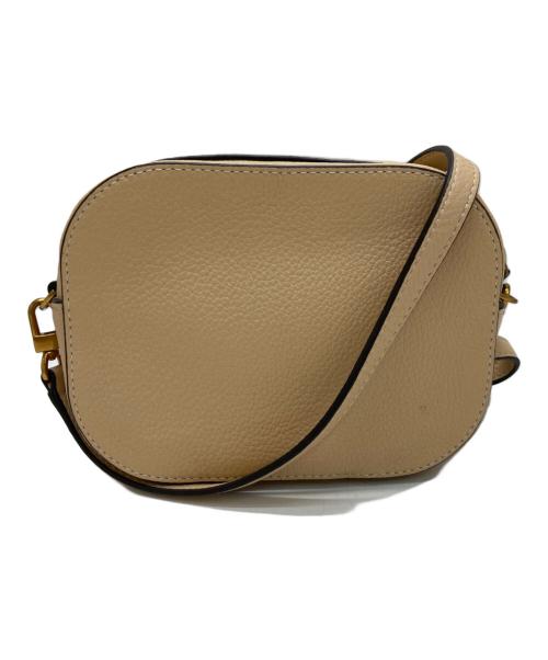 TORY BURCH（トリーバーチ）TORY BURCH (トリーバーチ) パンチングロゴミニショルダーバッグ ベージュの古着・服飾アイテム