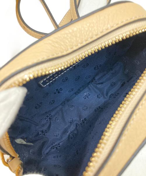 TORY BURCH（トリーバーチ）TORY BURCH (トリーバーチ) パンチングロゴミニショルダーバッグ ベージュの古着・服飾アイテム