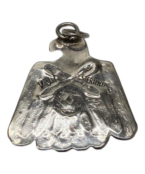 Navajo（ナバホ）NAVAJO (ナバホ) サンダーバードネックレストップ グレーの古着・服飾アイテム