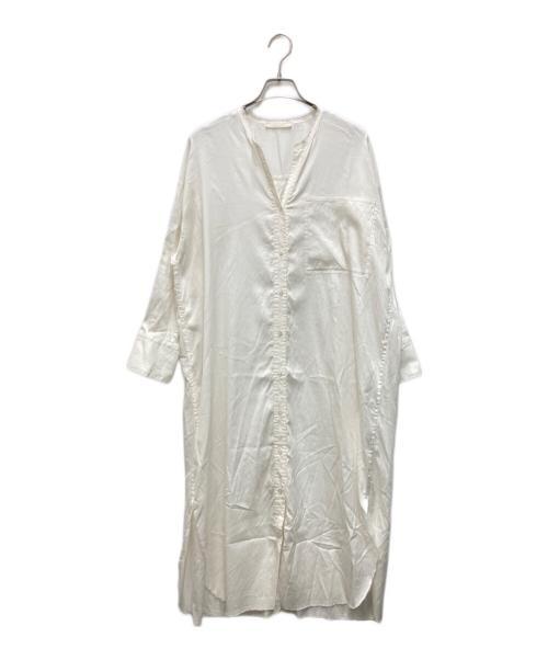 BEIGE（ベイジ）BEIGE (ベイジ) シャツワンピース ホワイト サイズ:2の古着・服飾アイテム