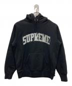 SUPREMEシュプリーム）の古着「Water Arc Logo Hooded Sweatshirt」｜ブラック