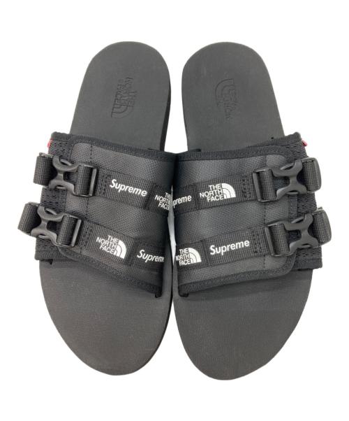 THE NORTH FACE（ザ ノース フェイス）THE NORTH FACE (ザ ノース フェイス) Supreme (シュプリーム) サンダル ブラック サイズ:27の古着・服飾アイテム