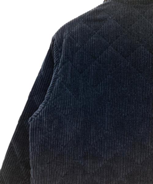 ETRO（エトロ）ETRO (エトロ) 裏地総柄キルティングコーデュロイコート ネイビー サイズ:Lの古着・服飾アイテム