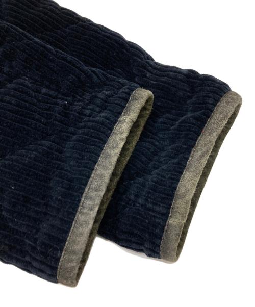 ETRO（エトロ）ETRO (エトロ) 裏地総柄キルティングコーデュロイコート ネイビー サイズ:Lの古着・服飾アイテム