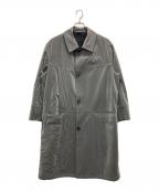 VERRIヴェリー）の古着「裏地ウールステンカラーコート」｜グレー