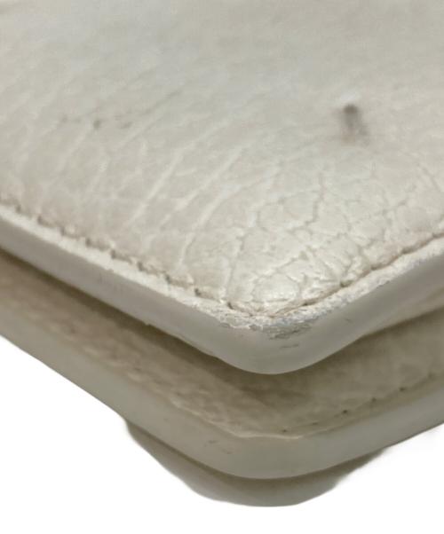 Maison Margiela（メゾンマルジェラ）Maison Margiela (メゾンマルジェラ) 2つ折り財布 ホワイトの古着・服飾アイテム