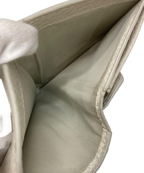 Maison Margiela（メゾンマルジェラ）Maison Margiela (メゾンマルジェラ) 2つ折り財布 ホワイトの古着・服飾アイテム