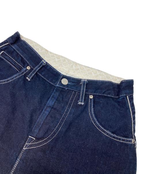 mina perhonen（ミナ ペルホネン）mina perhonen (ミナ ペルホネン) ロールアップデニムパンツ インディゴ サイズ:34の古着・服飾アイテム