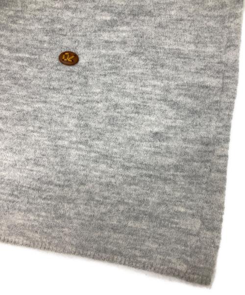 45R（フォーティファイブ・アール）45R (フォーティファイブ・アール) ウールピンタックブラウス グレー サイズ:Mの古着・服飾アイテム