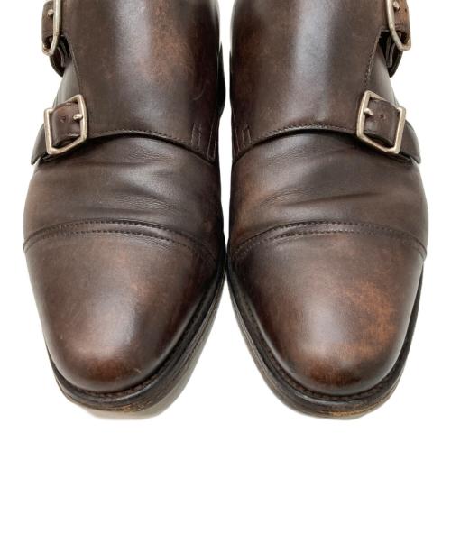 JOHN LOBB（ジョンロブ）JOHN LOBB (ジョンロブ) ダブルモンクストラップシューズ ブラウン サイズ:5Eの古着・服飾アイテム
