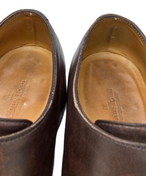 JOHN LOBB（ジョンロブ）JOHN LOBB (ジョンロブ) ダブルモンクストラップシューズ ブラウン サイズ:5Eの古着・服飾アイテム
