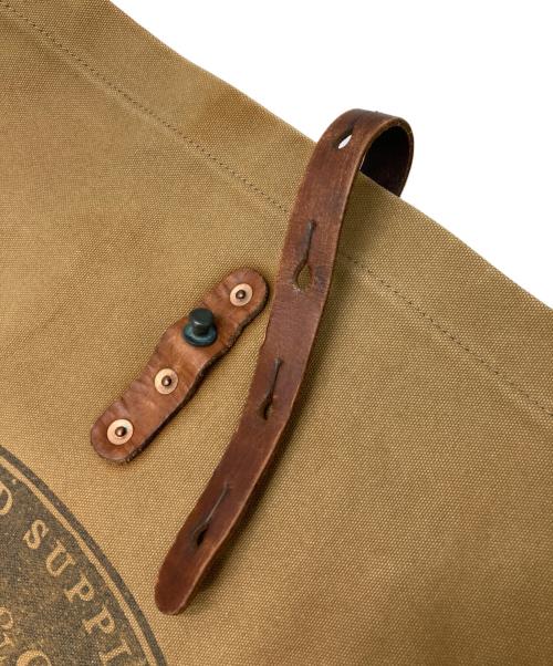 RRL（ダブルアールエル）RRL (ダブルアールエル) キャンバスショルダーバッグ ブラウンの古着・服飾アイテム