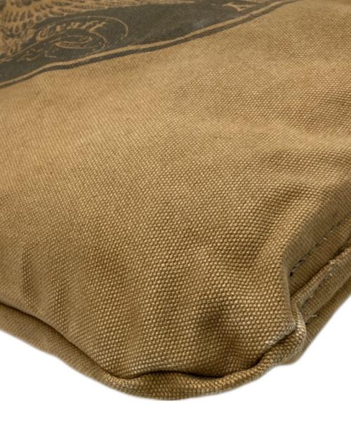 RRL（ダブルアールエル）RRL (ダブルアールエル) キャンバスショルダーバッグ ブラウンの古着・服飾アイテム