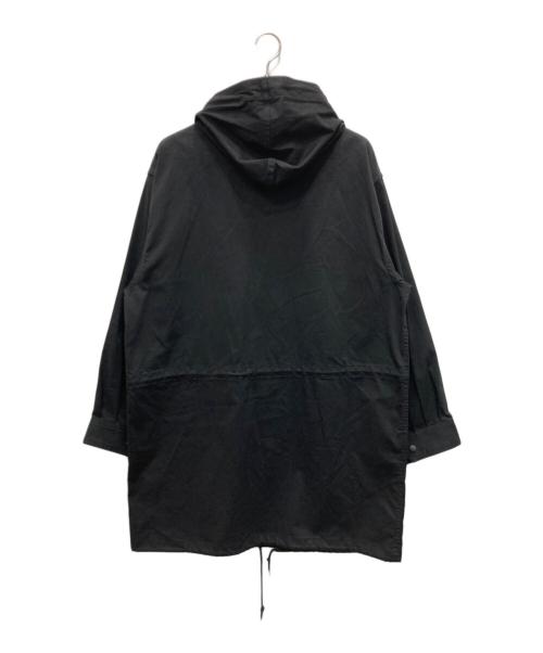 Eddie Bauer（エディーバウアー）Eddie Bauer (エディーバウアー) ロングフーディ―コート ブラック サイズ:Mの古着・服飾アイテム