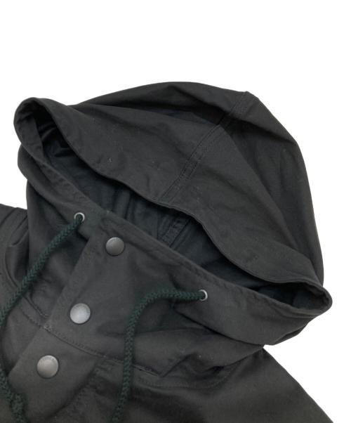 Eddie Bauer（エディーバウアー）Eddie Bauer (エディーバウアー) ロングフーディ―コート ブラック サイズ:Mの古着・服飾アイテム