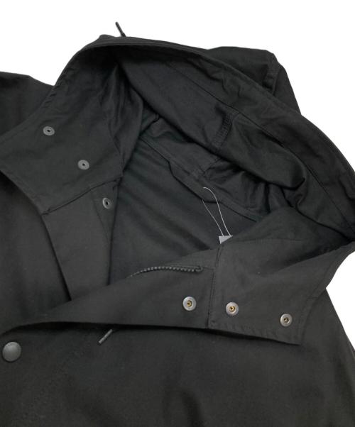 Eddie Bauer（エディーバウアー）Eddie Bauer (エディーバウアー) ロングフーディ―コート ブラック サイズ:Mの古着・服飾アイテム