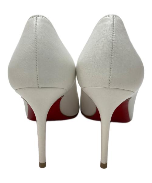 Christian Louboutin（クリスチャン・ルブタン）Christian Louboutin (クリスチャン・ルブタン) ハイヒールパンプス ホワイト サイズ:35 1/2の古着・服飾アイテム