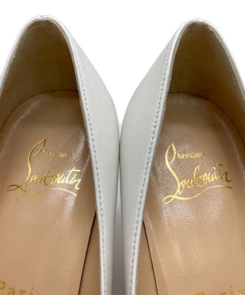 Christian Louboutin（クリスチャン・ルブタン）Christian Louboutin (クリスチャン・ルブタン) ハイヒールパンプス ホワイト サイズ:35 1/2の古着・服飾アイテム