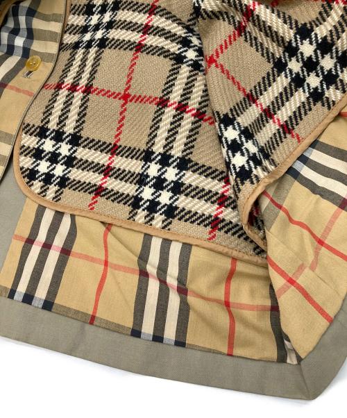 Burberry's（バーバリー）Burberry's (バーバリーズ) ライナー付きステンカラーコート ブラウン サイズ:90の古着・服飾アイテム